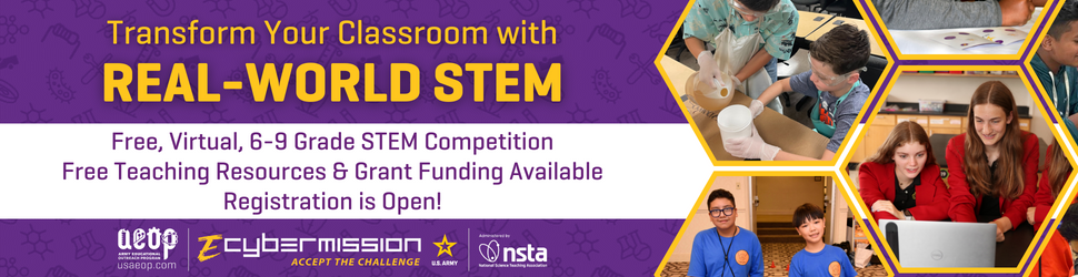 Virtual 6-9 Grade STEM Competition - August 2023
